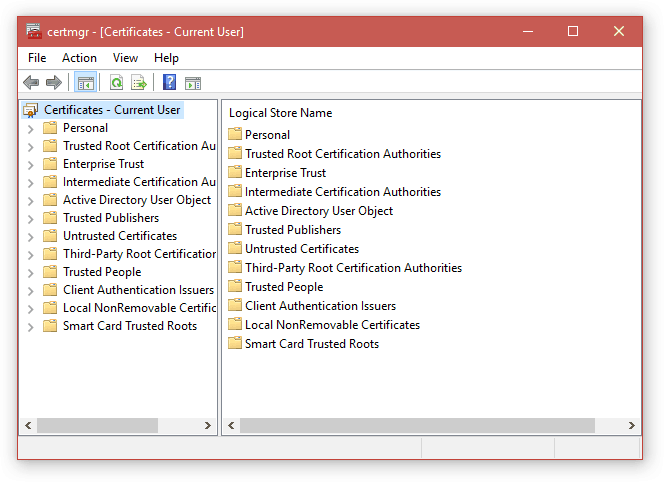 Cài đặt SSL cho Xampp trên Windows - CA Certificate Import - Certificates Manager
